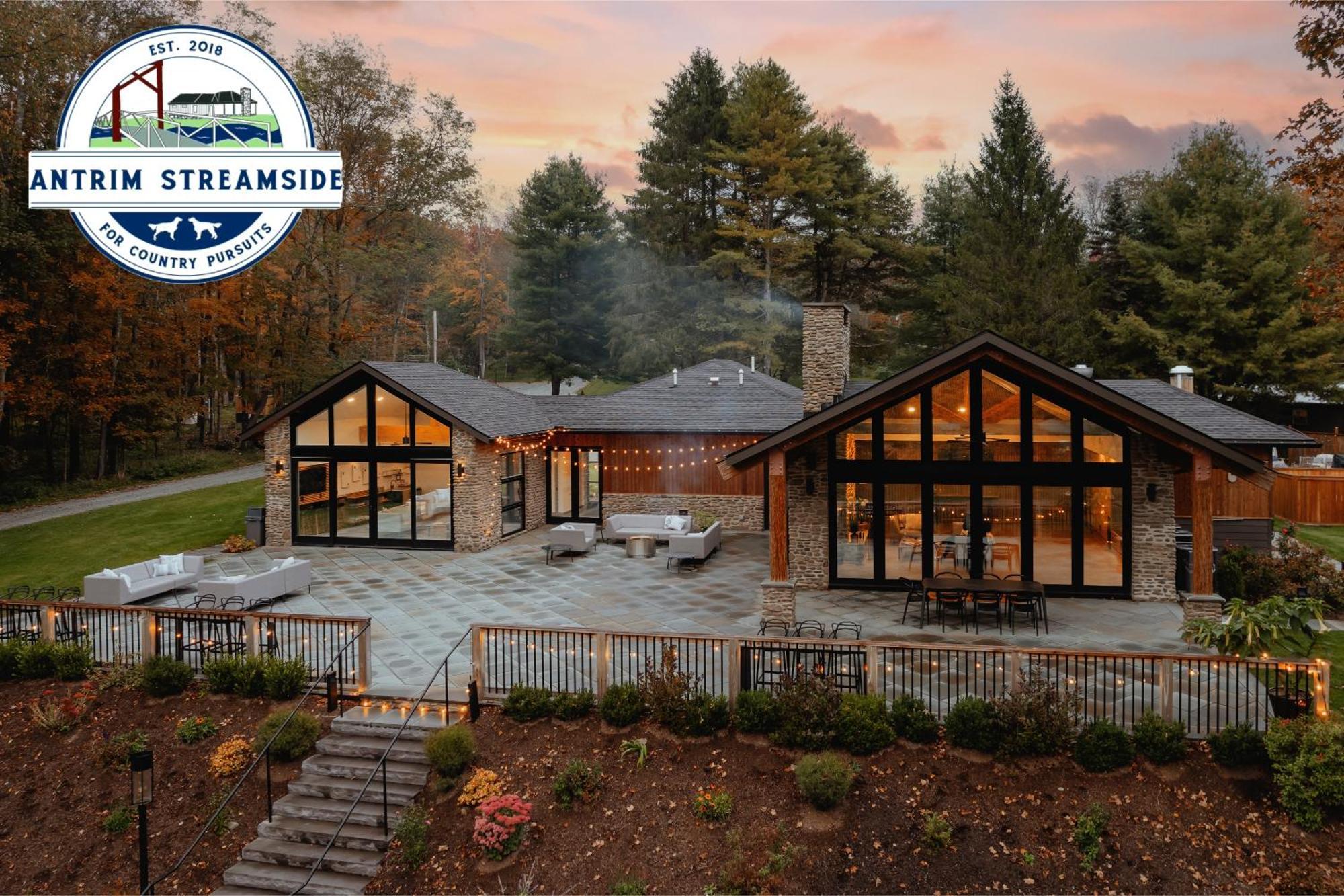 Antrim Streamside Hotel Livingston Manor Exterior foto